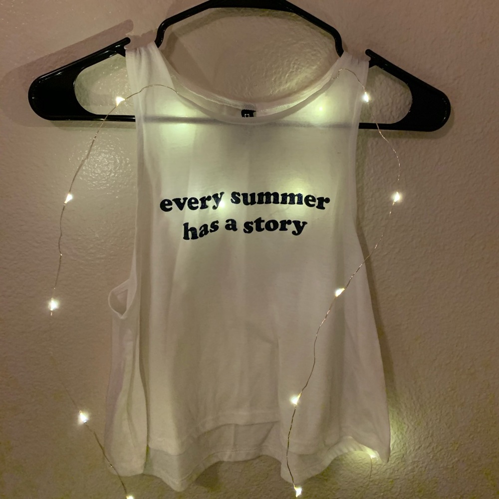 A White Tank Top
